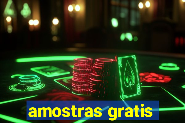 amostras gratis